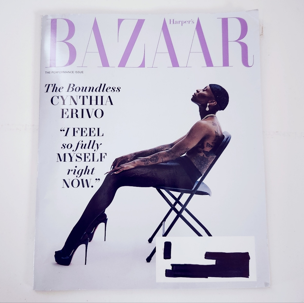 🍭7/$15 Harper's Bazaar Magazine November 2025 Cynthia Erivo